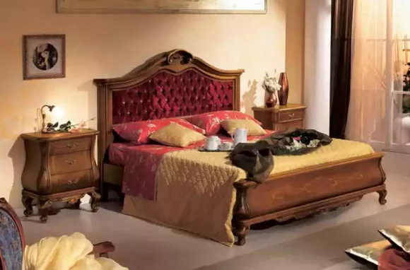 Chesterfield Beds Upholstered Bed Classic 180x200 Double Bed Bed Frame