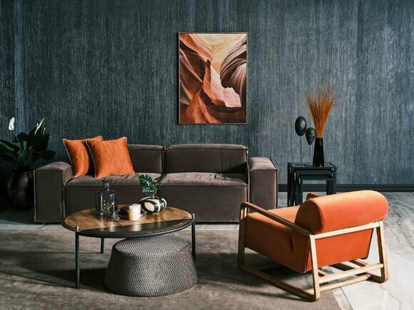 Sofa set fabric sofa three seater armchair grey couch set couch set