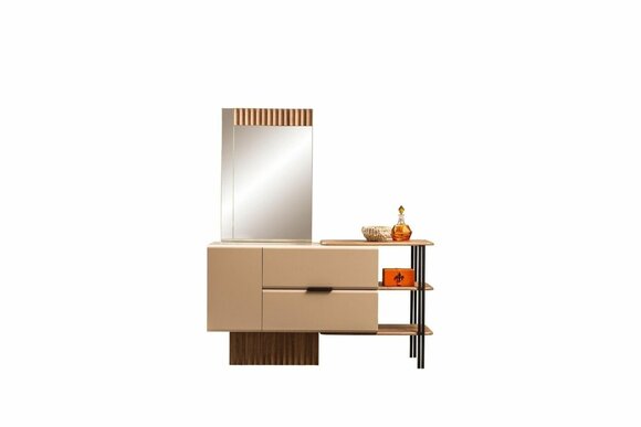 Dressing Table Dressing Table Console Table Wood Bedroom Beige Modern