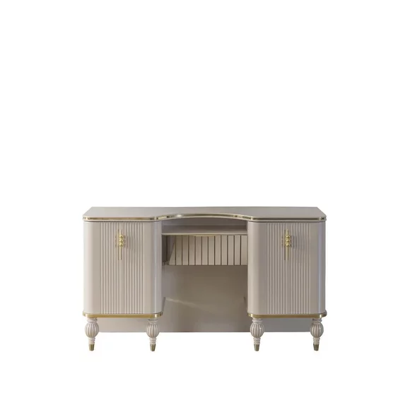 Beige cosmetic table Designer dressing table Bedroom Exclusive