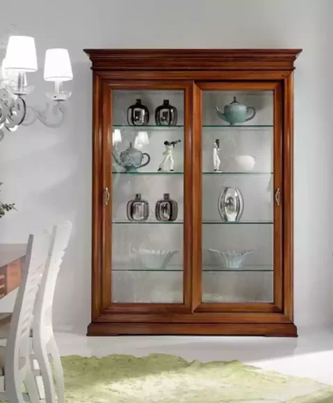 Classic Cabinets Showcases Living Room Furniture Luxury Cabinet Showcase Glass