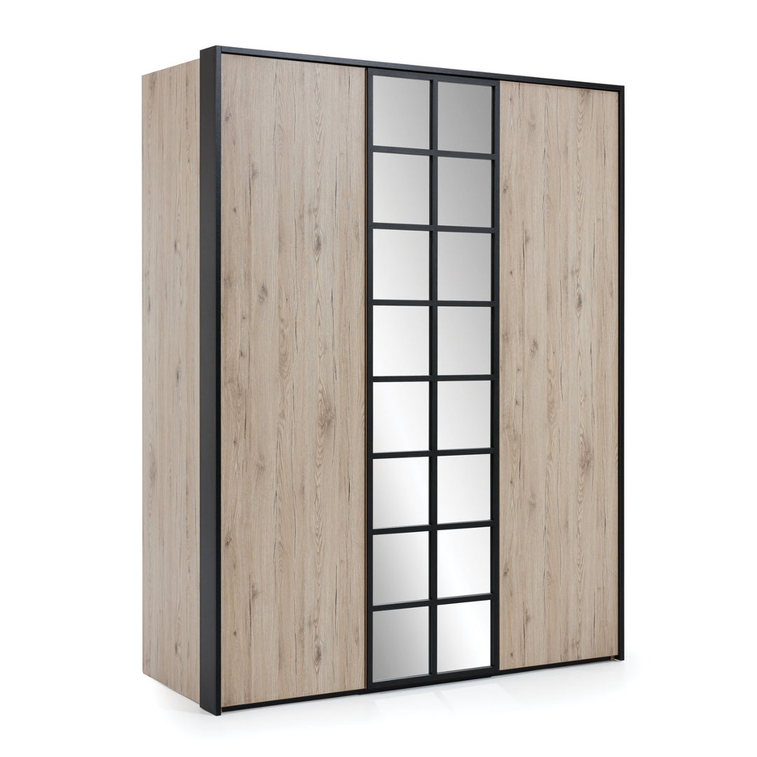 Brown closet Modern bedroom furniture Designer wardrobes