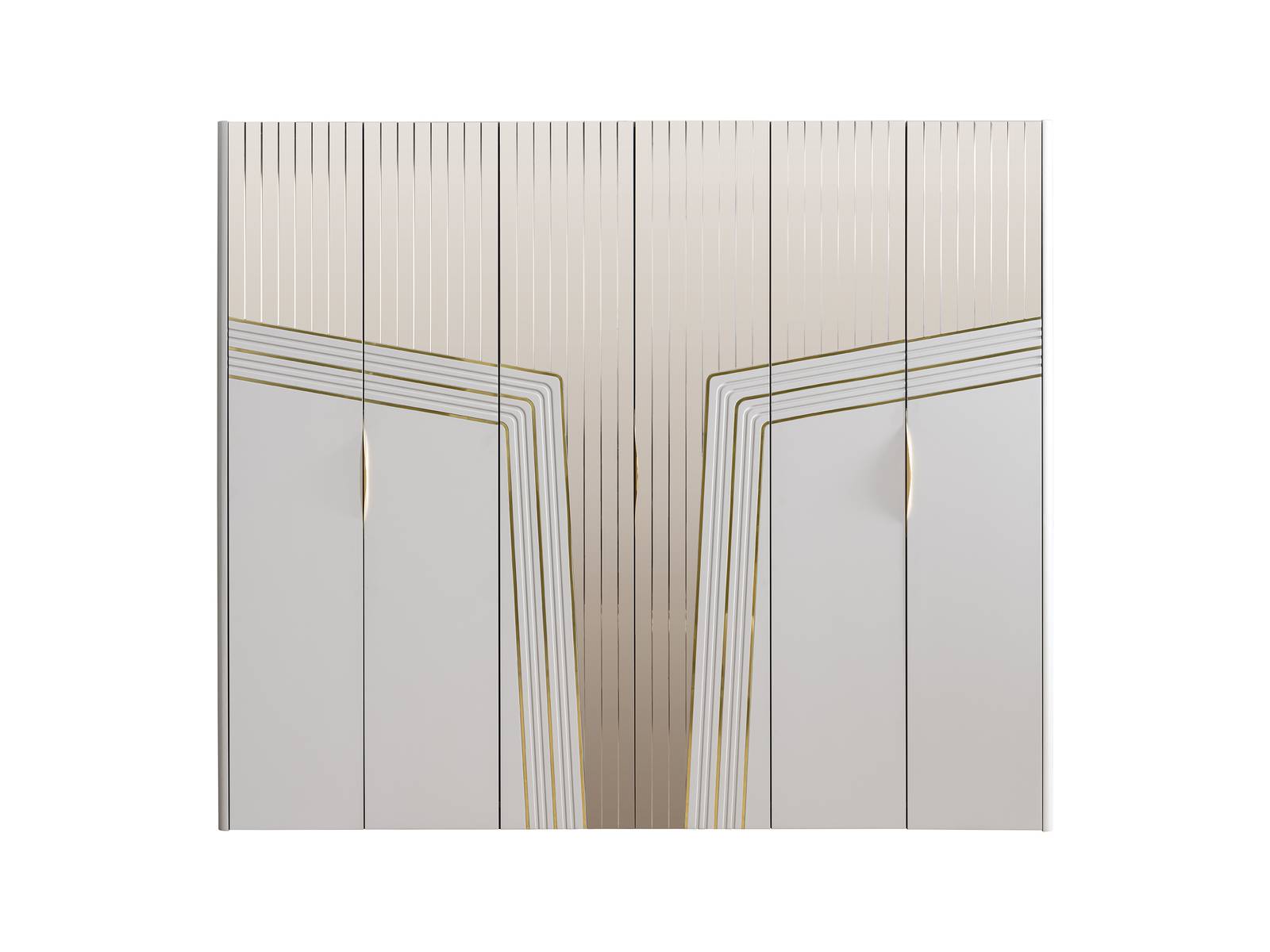 Modern White Wardrobe Wooden Wardrobe Bedroom Luxury Furniture