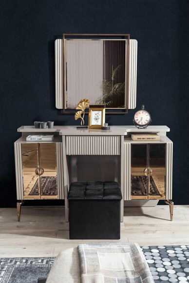 Perfect bedroom set dressing table with mirror design luxury new