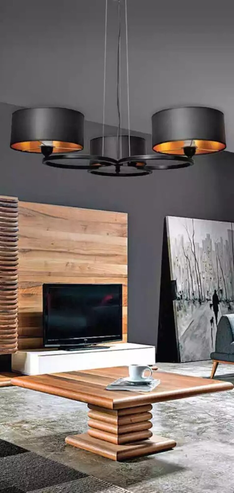 Ceiling lamp modern lamp lighting living room with luxurious ceiling light