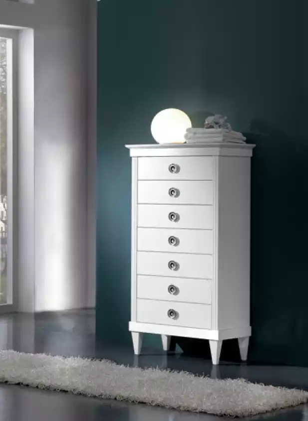 Chest of drawers cabinet luxury wooden cabinet shelf console Italy