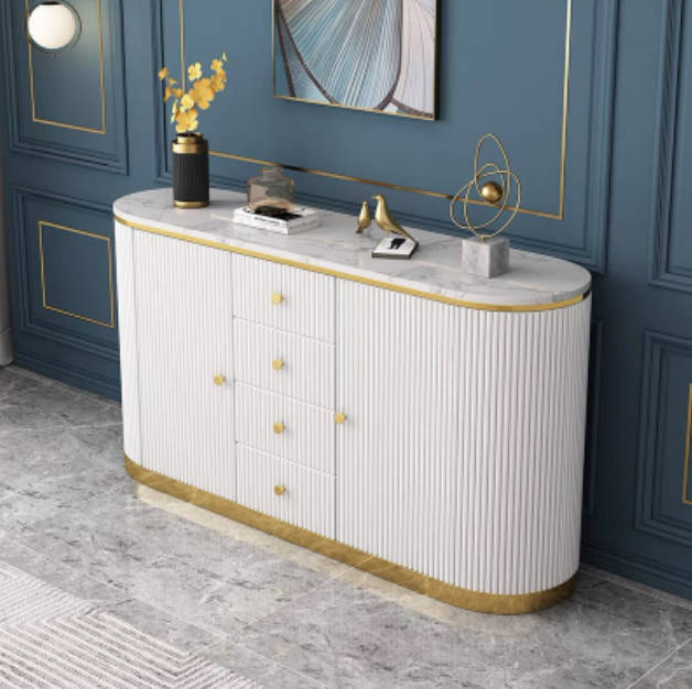 Sideboard Chest of drawers White Sideboards Wood Cabinet Furniture Chests of drawers