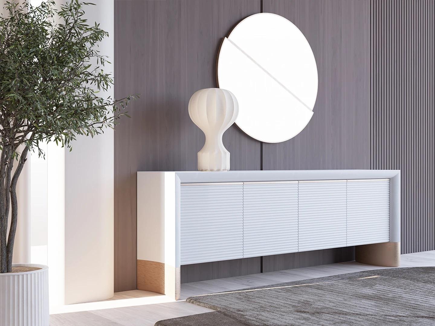 Dining room design sideboard modern wooden cabinet luxury furniture new