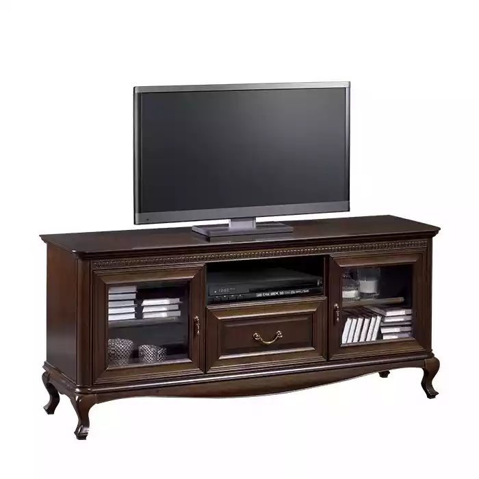 Living Room TV Stand Modern TV Stand Solid Wood Cabinet Furniture