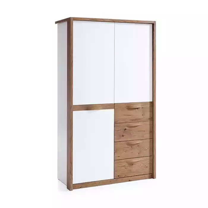Closet Massive Bedroom Furniture Wardrobe Wood White Closet