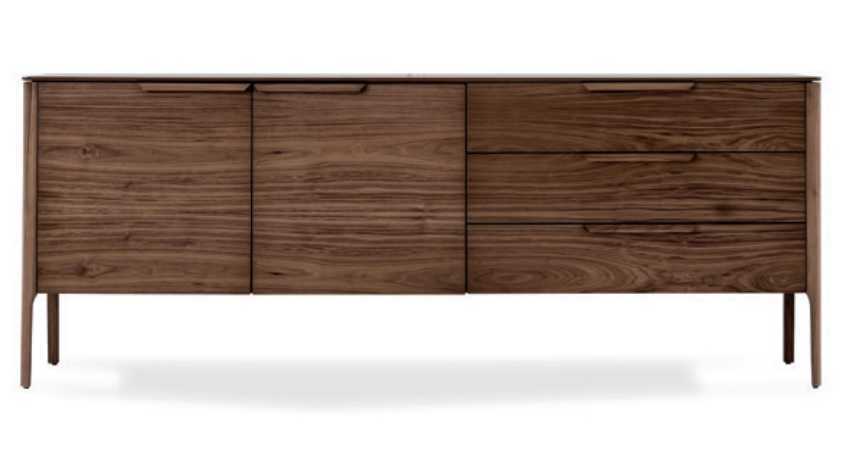 Sideboard Design Beige Luxury dining room set chest of drawers with wooden sideboards