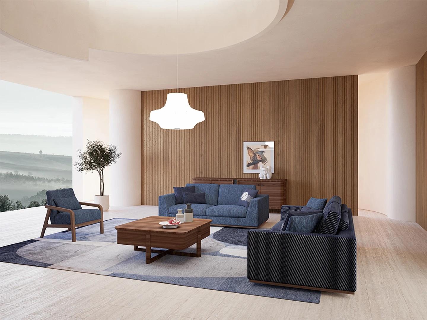 Sofa Set Two Seater Sofa Couch Armchair Upholstered Sofa Modern Fabric Sofa New