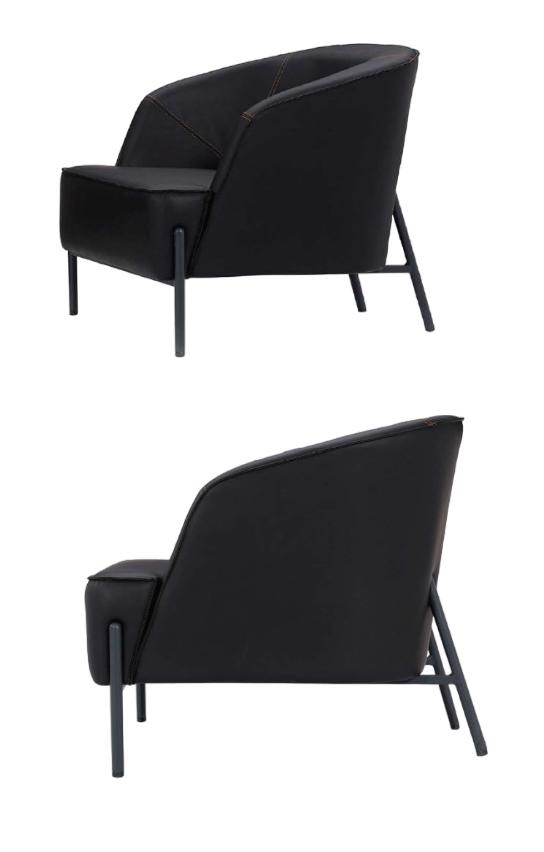 Armchair Modern Sofa Set Designer Couch Upholstery 1-Seater 2x Armchair