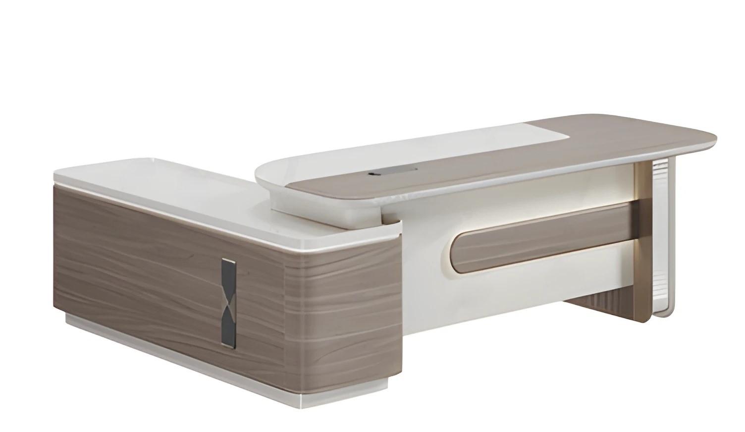 Corner desk office executive table furniture modern study room