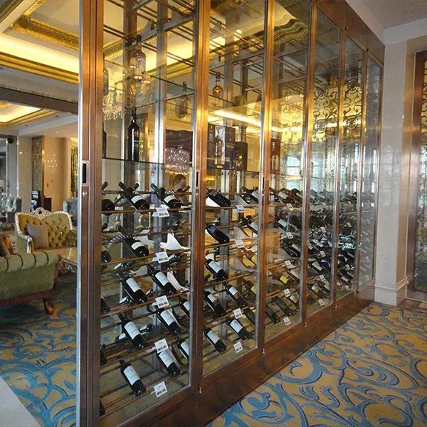 Display cabinet showcase cabinet wine cabinet glass display object cabinet