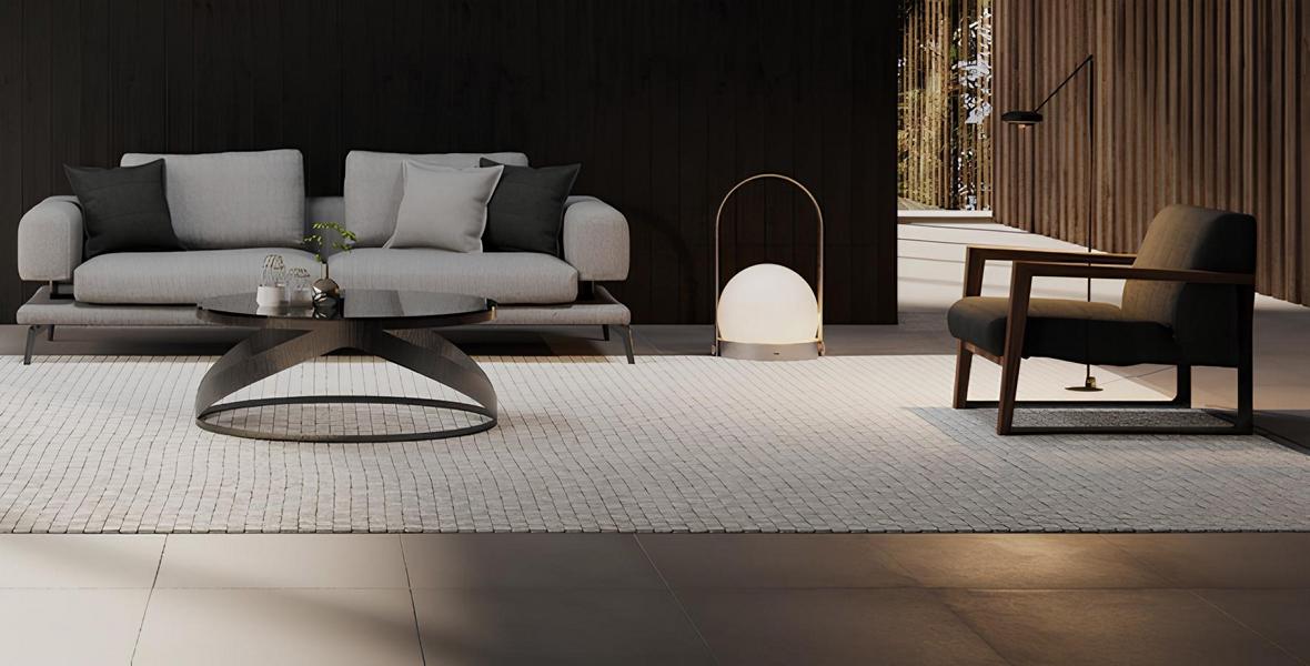 Sofa with armchair for the living room, comfort technology in every seat.