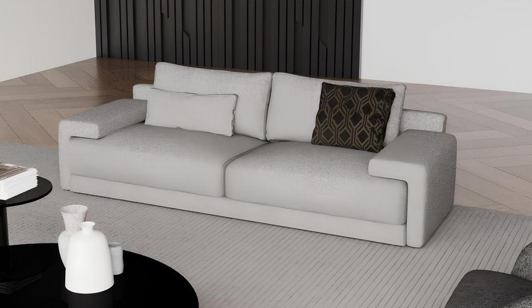 Sofa in stylish design - the aesthetics of comfort in every detail.