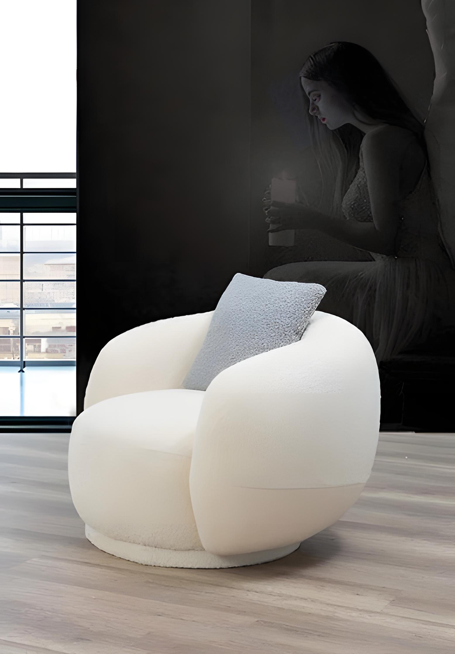 Club Chair Lounge Recliner Armchair Modern Timeless