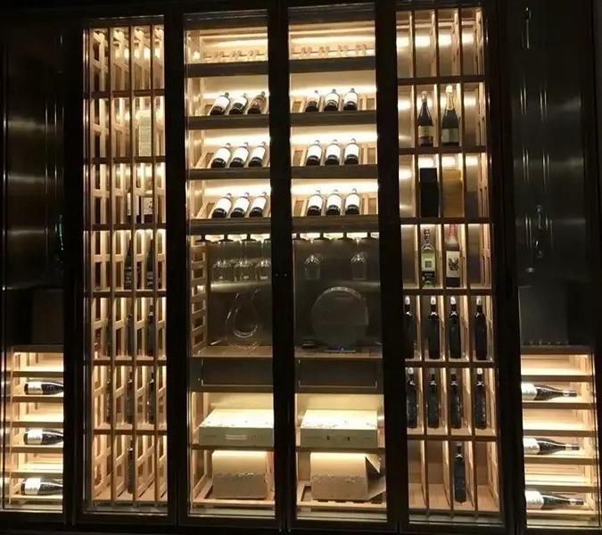 Wine cabinet display wine rack glass cabinet wine cooler bottle rack