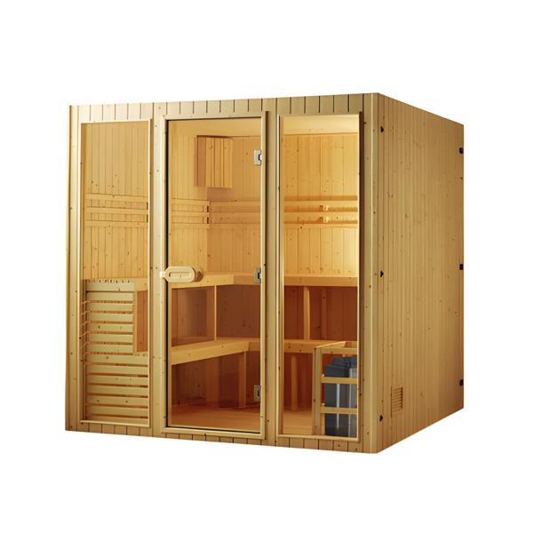 Sauna Holzsauna Massivholzsauna Heißluftbad Saunakabine Saunaraum