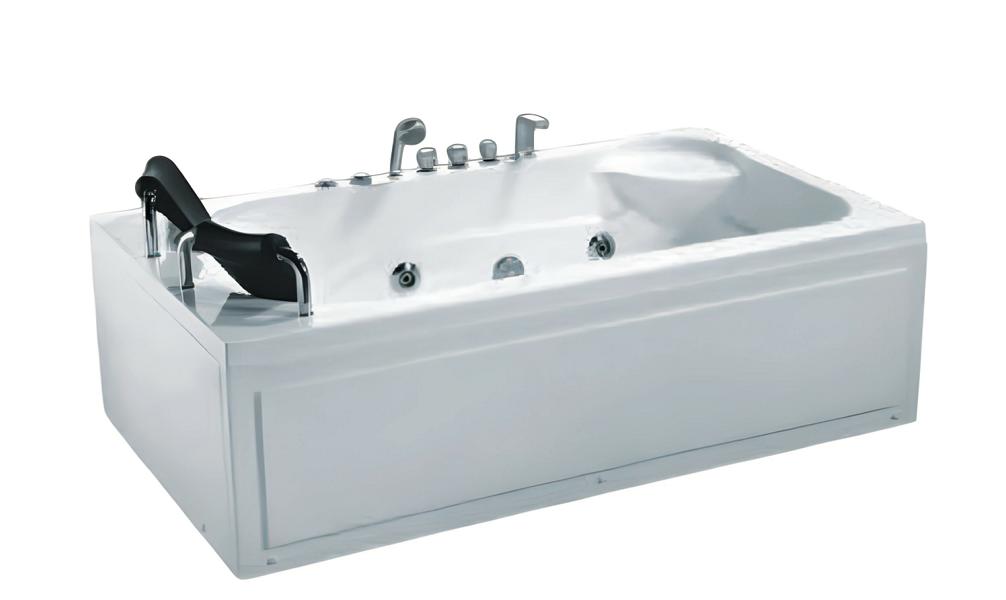 Blubber bath comfort tub luxury tub acrylic tub whirlpool 190x110 cm