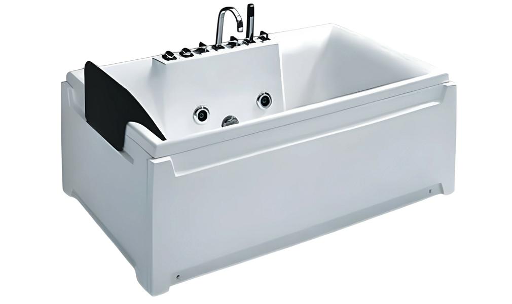 Hydromassage bathtub whirlpool bubbling bath spa bath bubble bath 190x90 cm