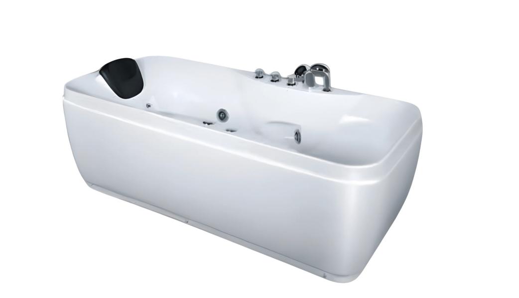 Bathtub Comfort Bathtub Whirlpool Luxury Bathtub Acrylic Bathtub Massage Bath 170x80 cm