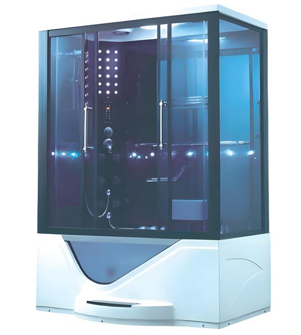Hydromassage shower, massage shower cabin, design sauna, shower cabin 160x110 cm.