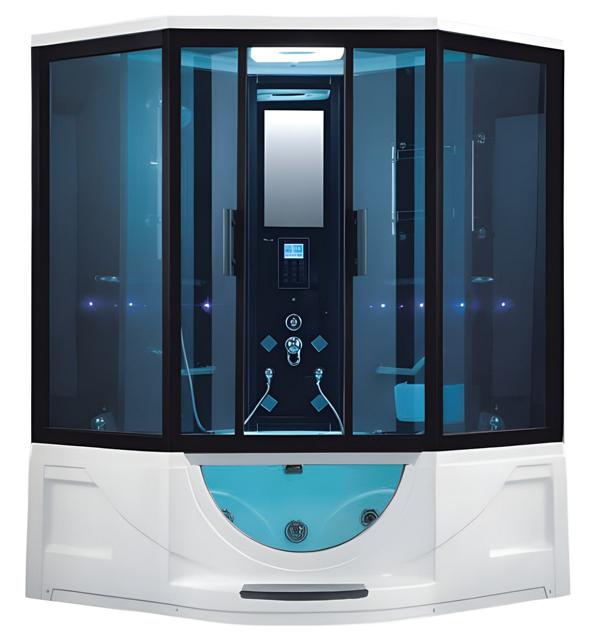 Multifunctional Shower Shower Cabin Wellness Shower Massage Shower Cabin 165x165 cm