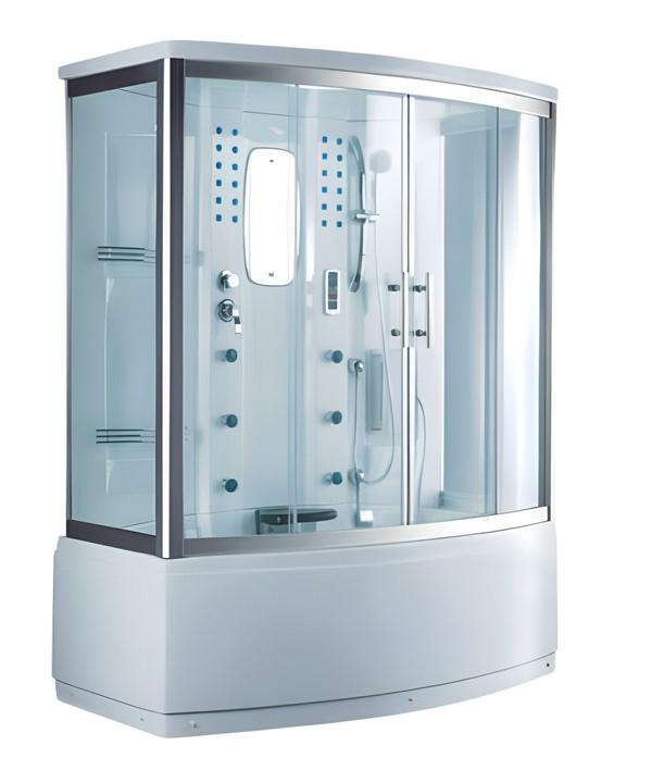 Wellness Shower Massage Shower Cabin Shower Cabin Multifunctional Shower 170x88 cm