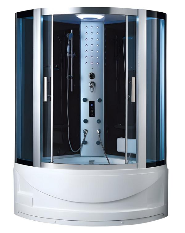 Luxury shower cabin Comfort shower shower box wellness shower 120x120 cm