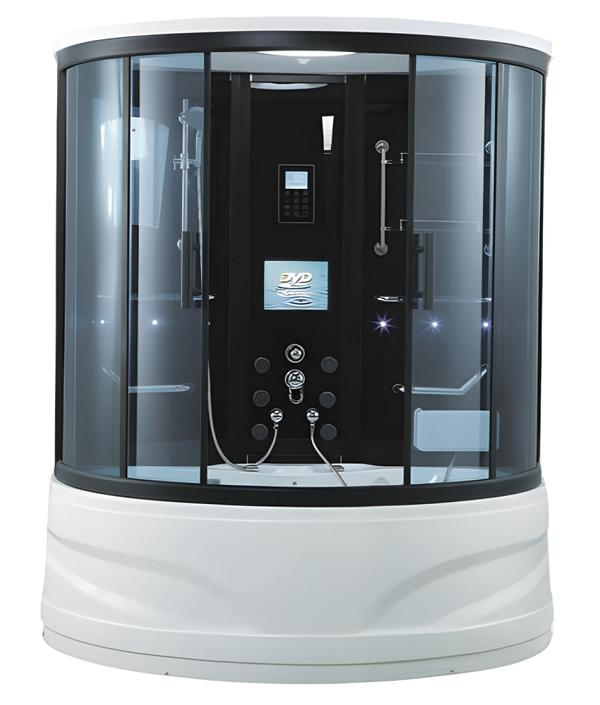 Luxury shower cabin wellness shower shower cabin comfort shower shower box 180x130 cm