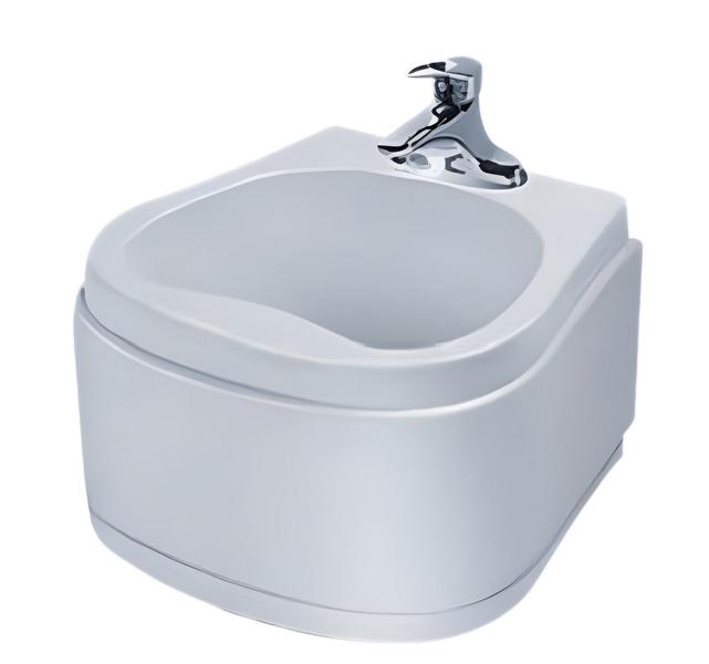 Foot bath tub, foot basin, pedicure basin, foot sole bath, foot relaxation bath 47x45 cm