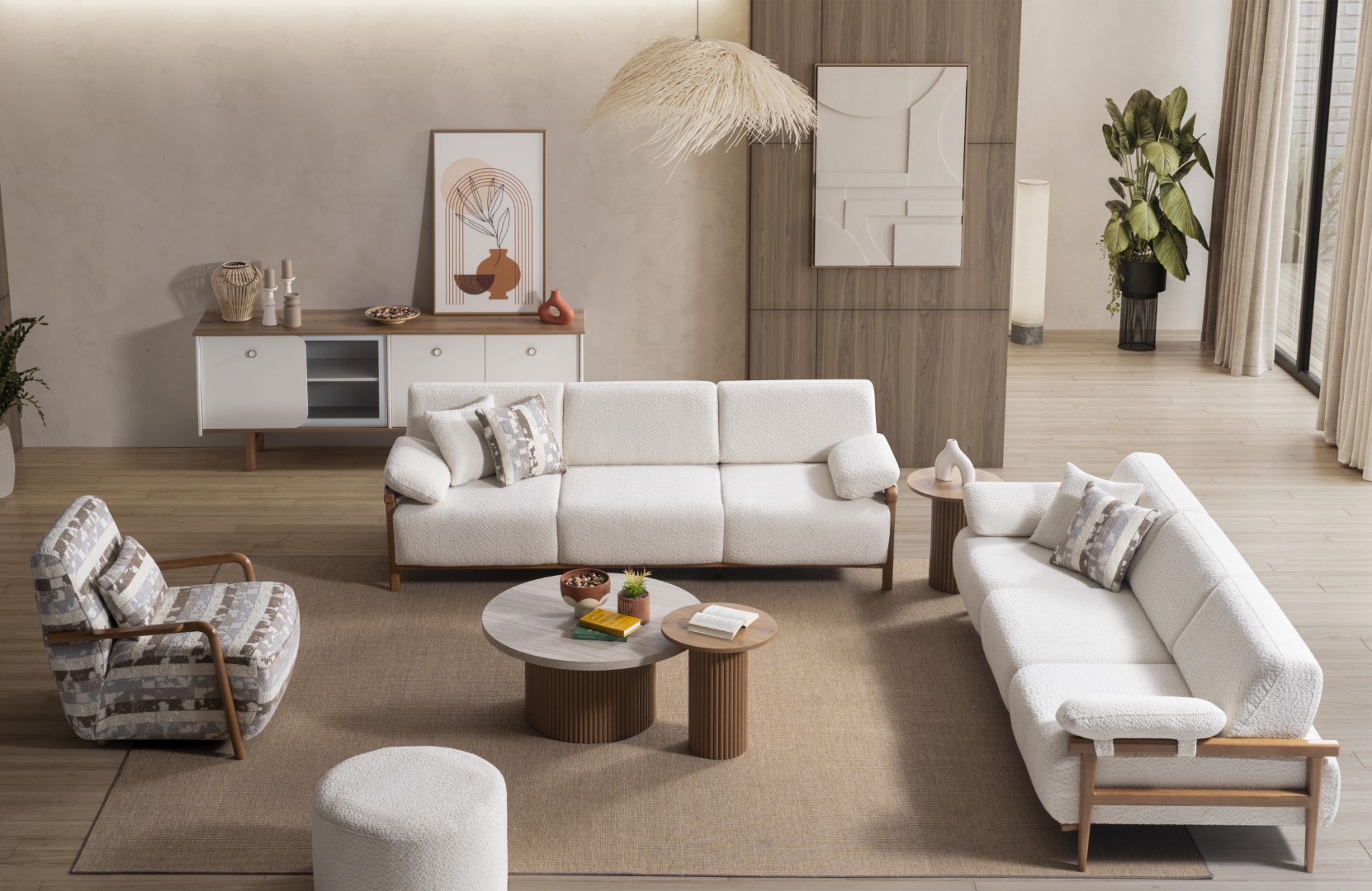 Living Room Set: Warmth and Coziness in Every Element