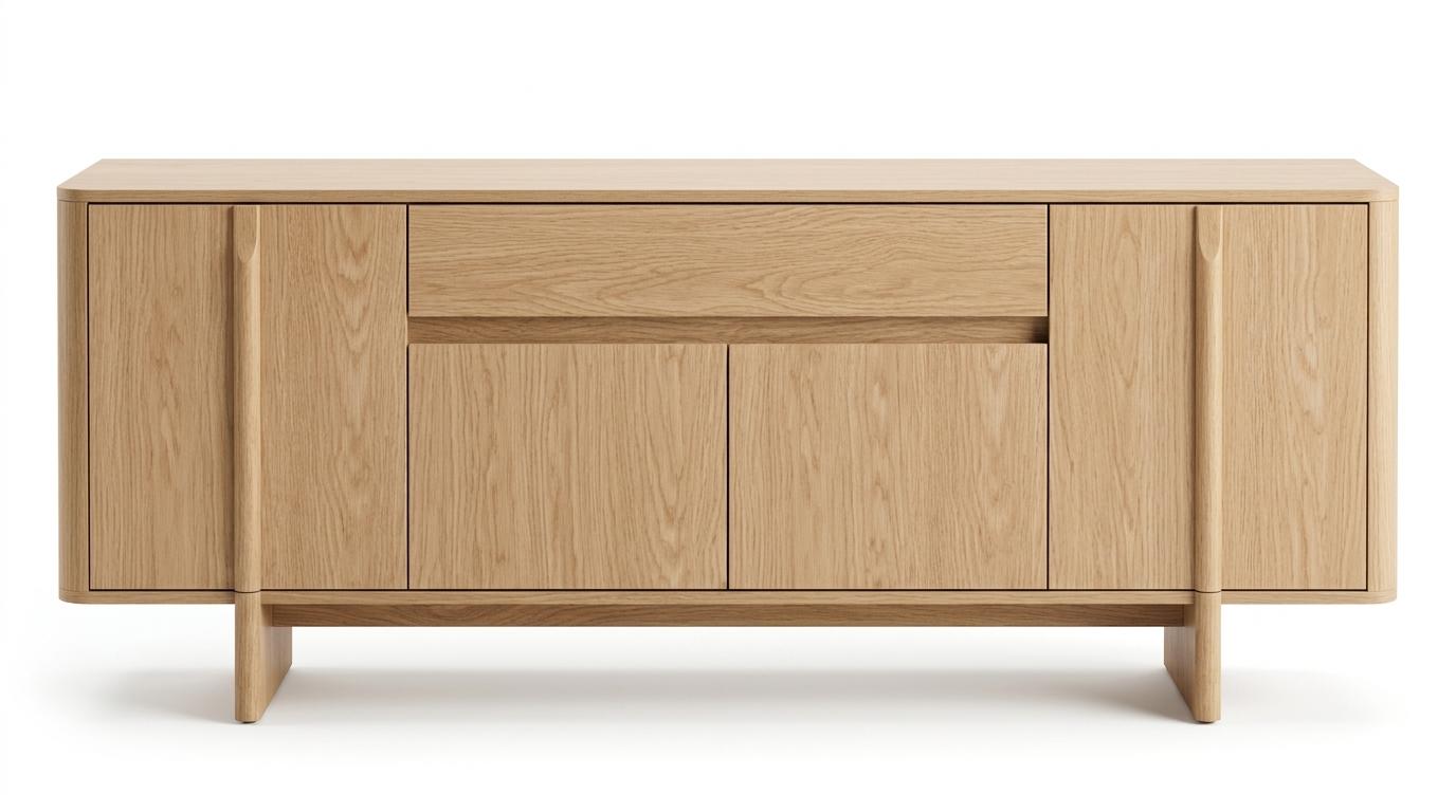 Konsole Stil modern beige praktisch Wohnzimmer geräumig komfortabel