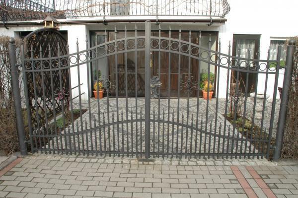 Wing Gates Handcrafted Fence Rustic Gate Custom Made Swing Gate Model 053