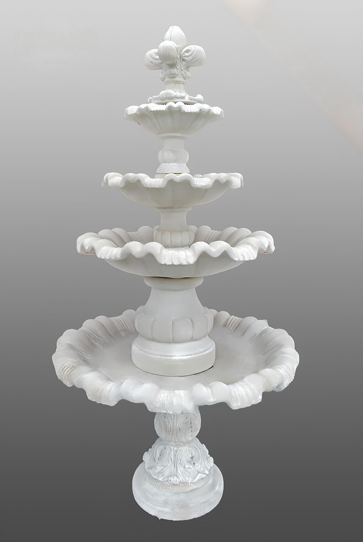 Fountain, decorative fountain, garden decoration, fountain 1101, 570KG stone cast.