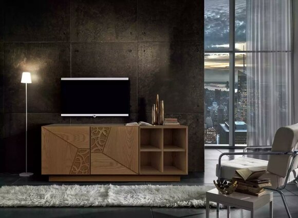 Sideboard luxury new rocking modern living room material wood