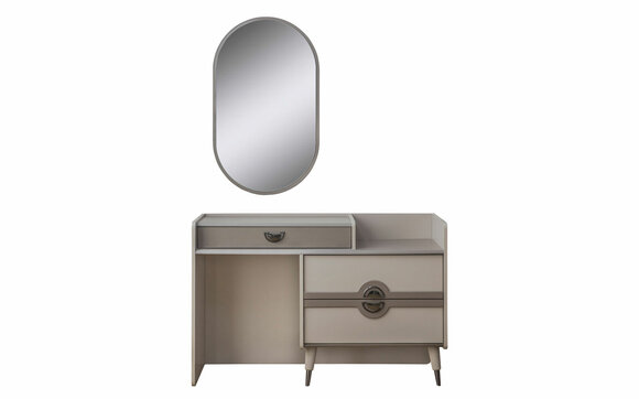 Dressing table dressing table make-up console mirror console table grey