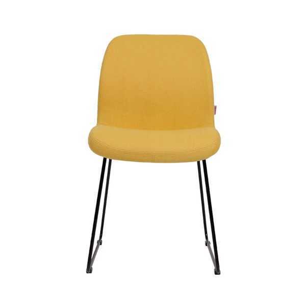 Chairs Yellow Luxury Design Upholstered Chair Office Furniture New Dining Room Textile Furniture