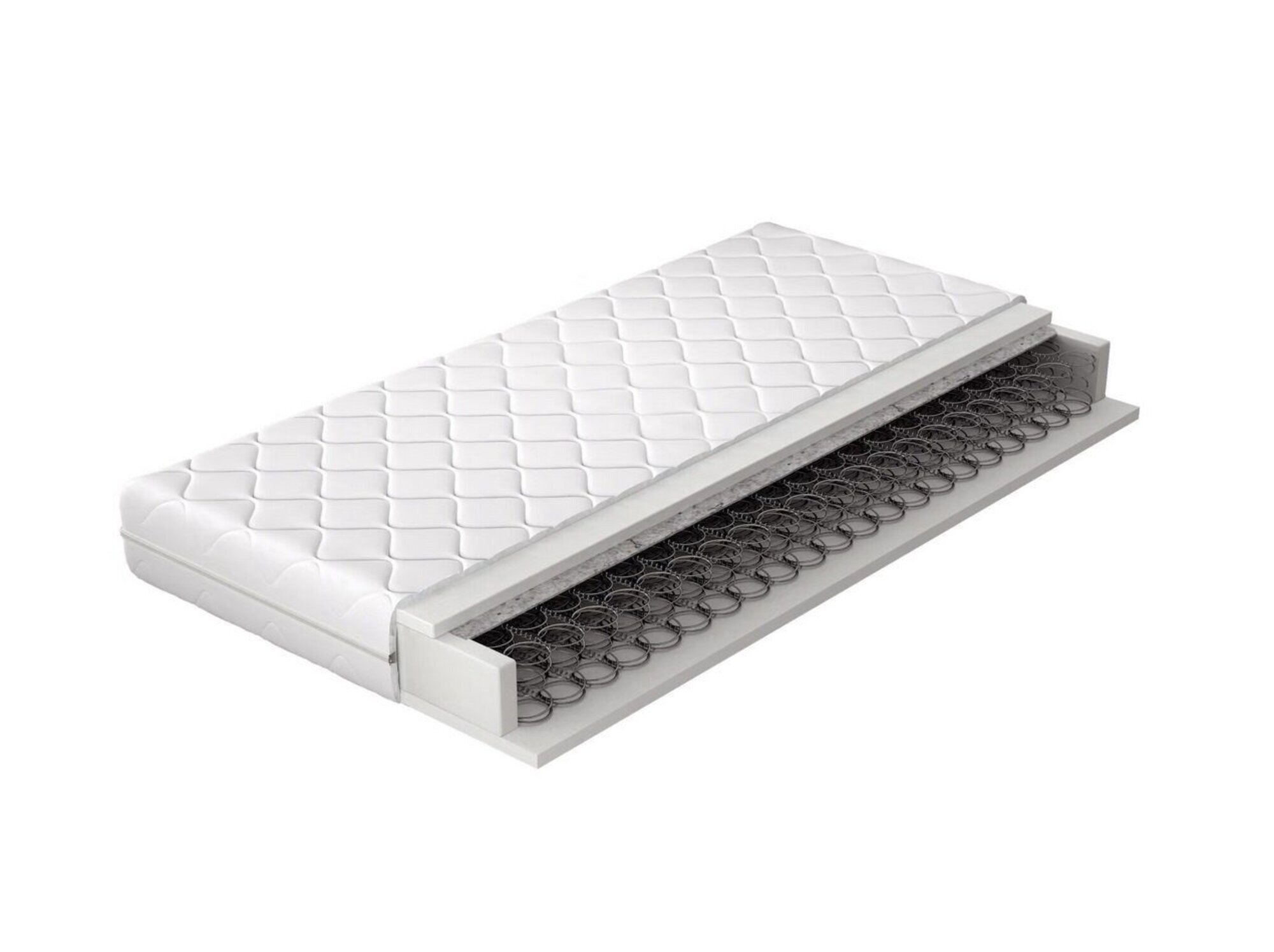 Pocket spring mattresses exclusive, high-quality mattresses 160*200*15cm On Stock