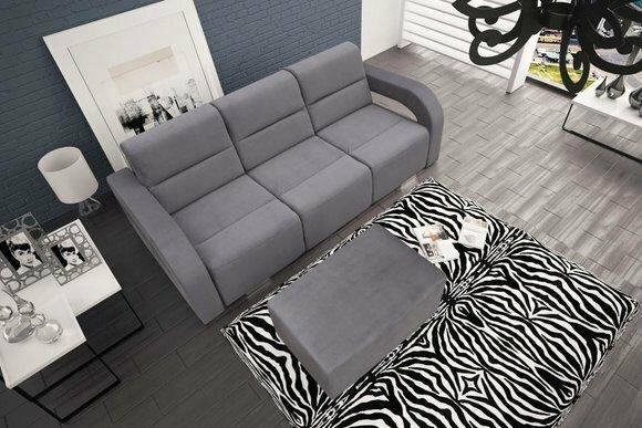 Sofa bed folding couch 3-seater sleeping function + bed box couch sofa folding sofa