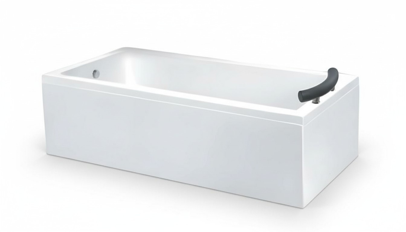 Acrylic bathtub, care bathtub, designer bathtub, luxury bathtub, wellness bathtub 170x76 cm
