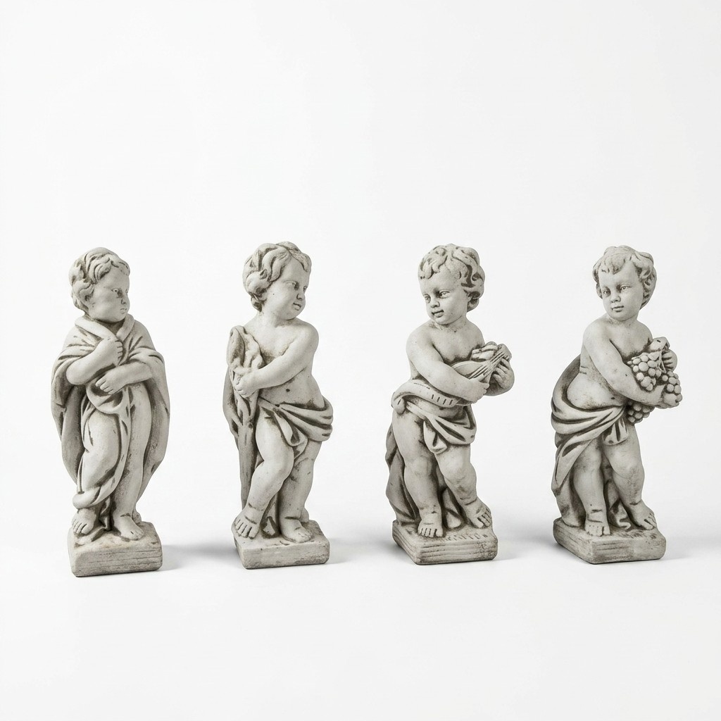 Angel Figure Statue Figures Statues Sculptures Garden Sculpture Decoration 49cm