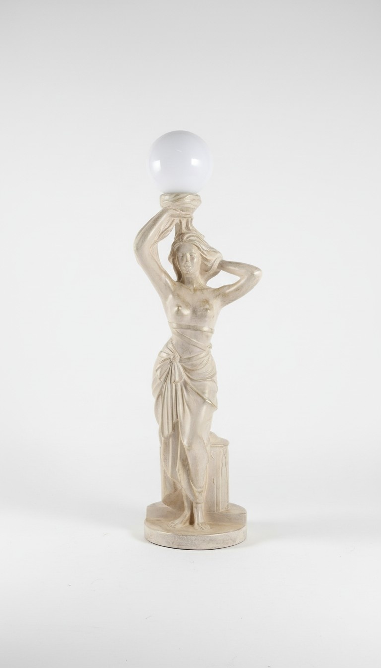 Antique Style Floor Lamp Floor Lamp Lamp Figure Sculpture Design Lamps