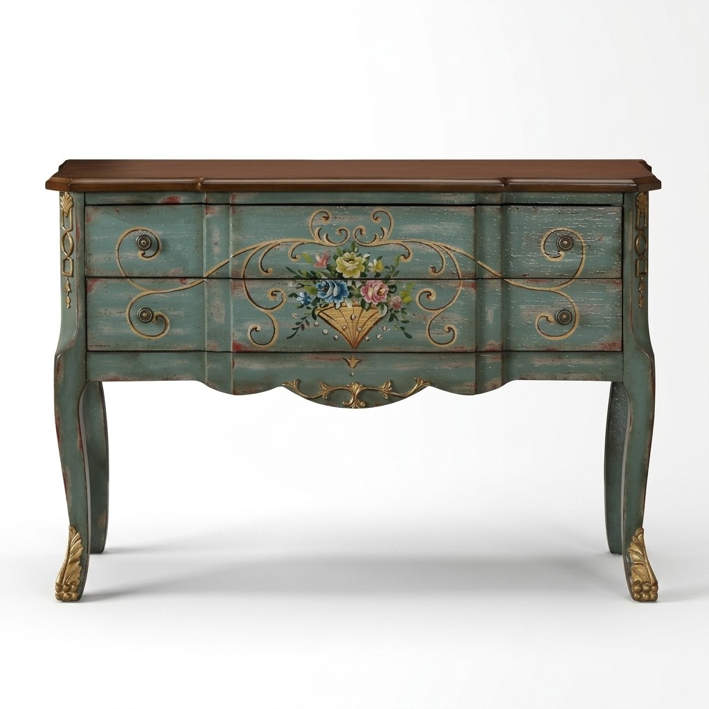 Antique Style Furniture Sideboard Cabinet Consoles Cupboard Luxury New