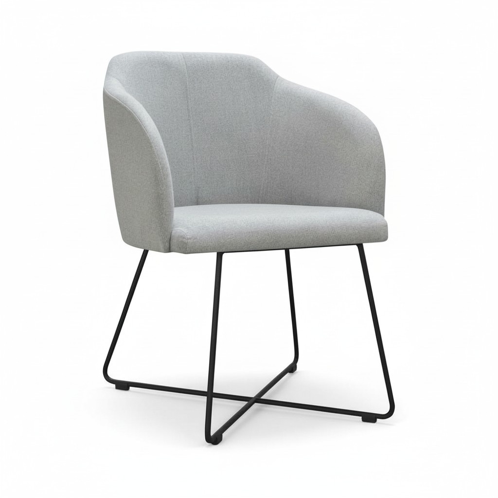 Armchair 4x Lounge Armchair Chair Living Room Restaurant Club Upholstered Armchair Group