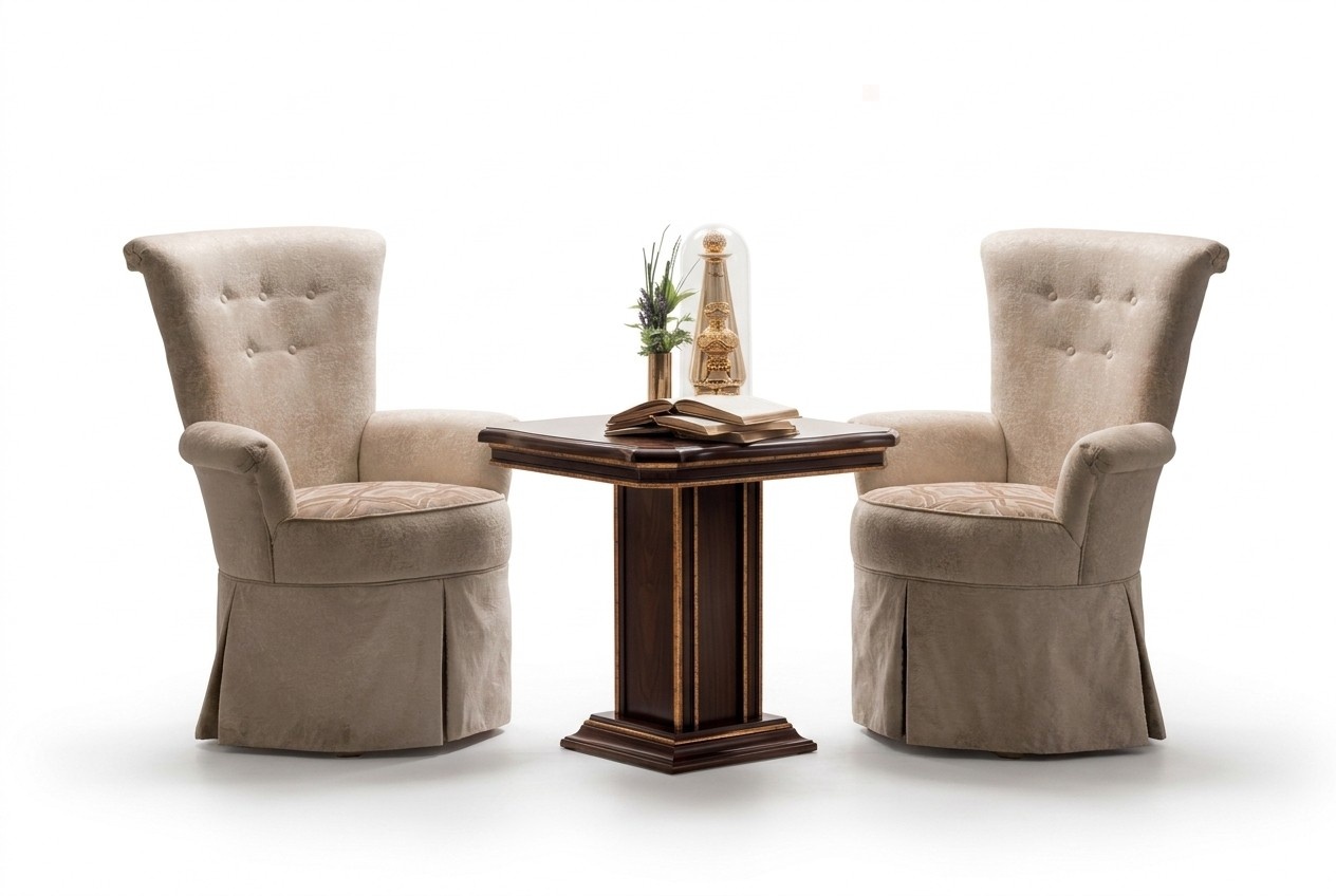 Armchair lounger TV armchair couch baroque rococo Art Nouveau designer furniture