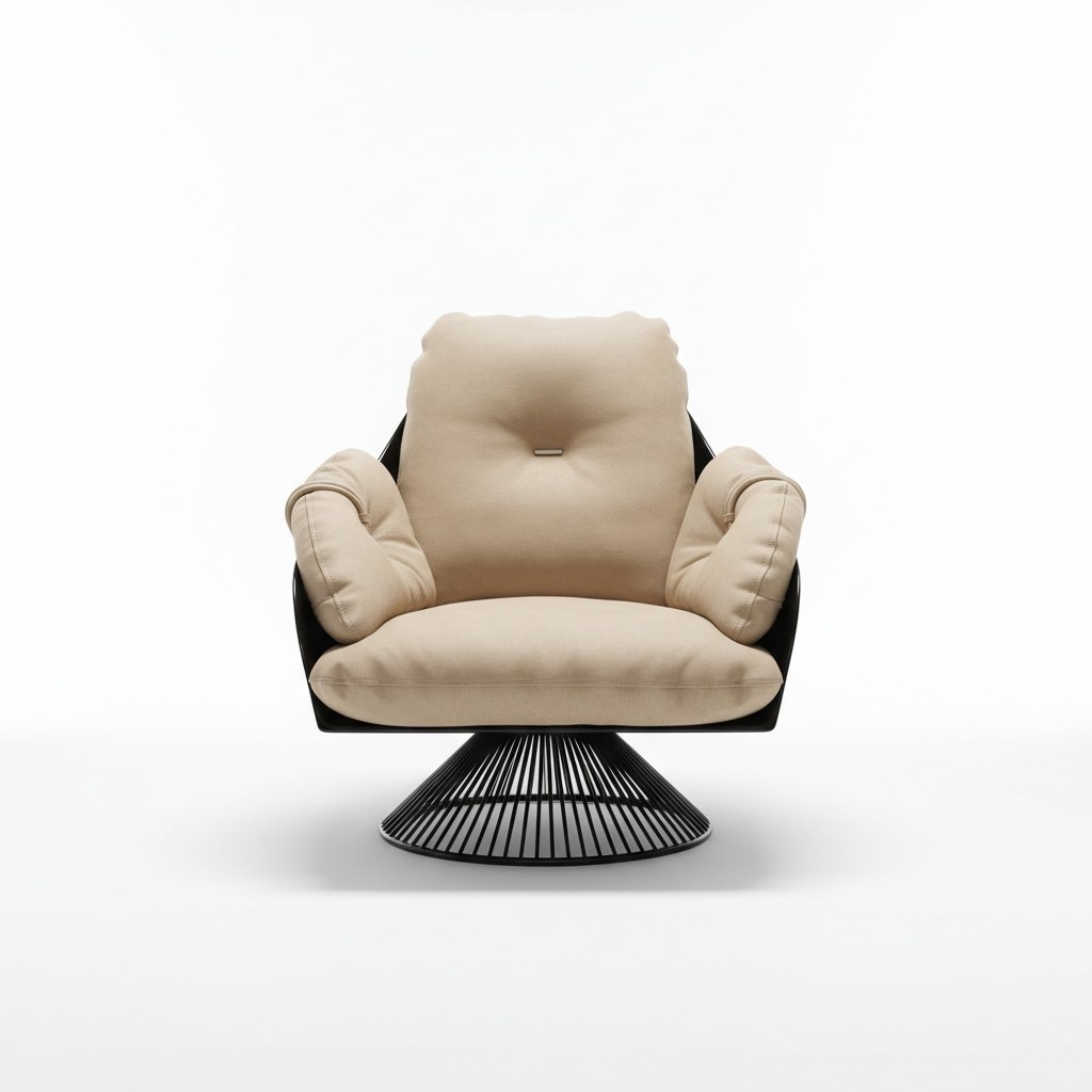 Armchair Club Lounge Design Recliner Chair Upholstery Sofa 1 Seater TV Leather Swivel