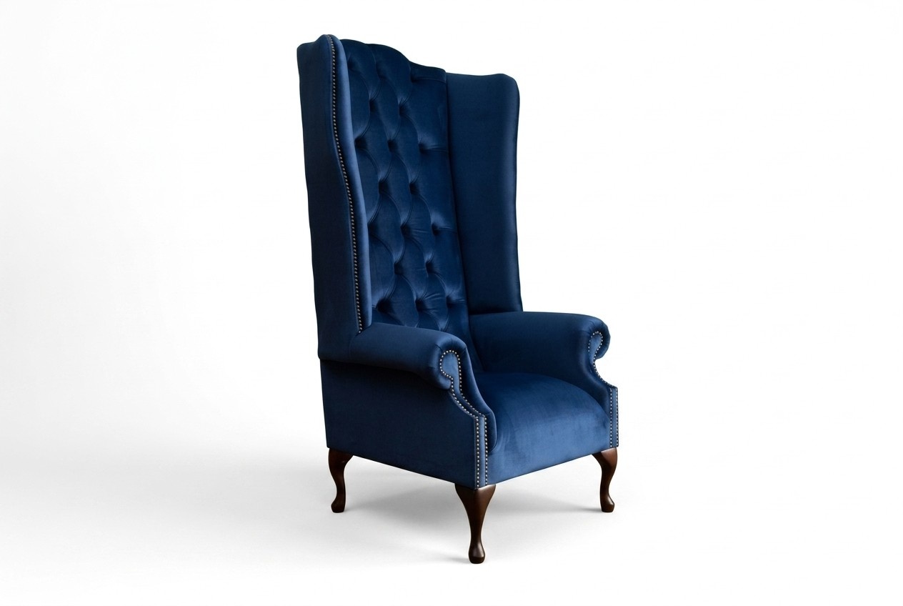Armchair Club Lounge Designer Back Chair Upholstery Sofa 1 Seater New Velvet TV